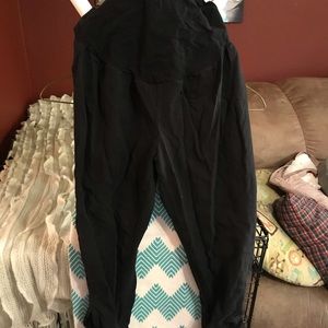 Maternity black leggings